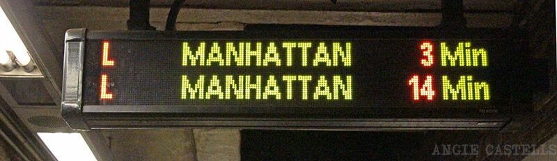 El metro de Nueva York - Horarios