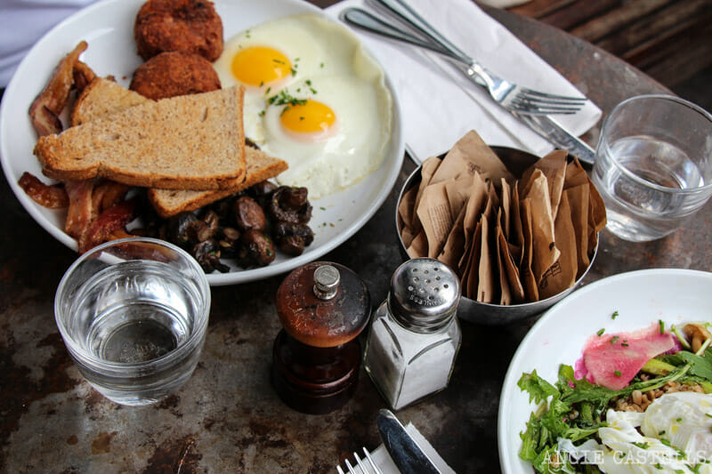 Brunch en Brooklyn Five Leaves