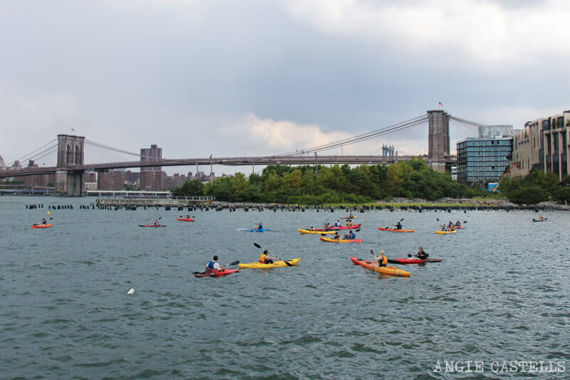 Kayak gratis Nueva York rio Hudson East River 3