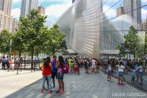 El Oculus, estación y centro comercial en el World Trade Center