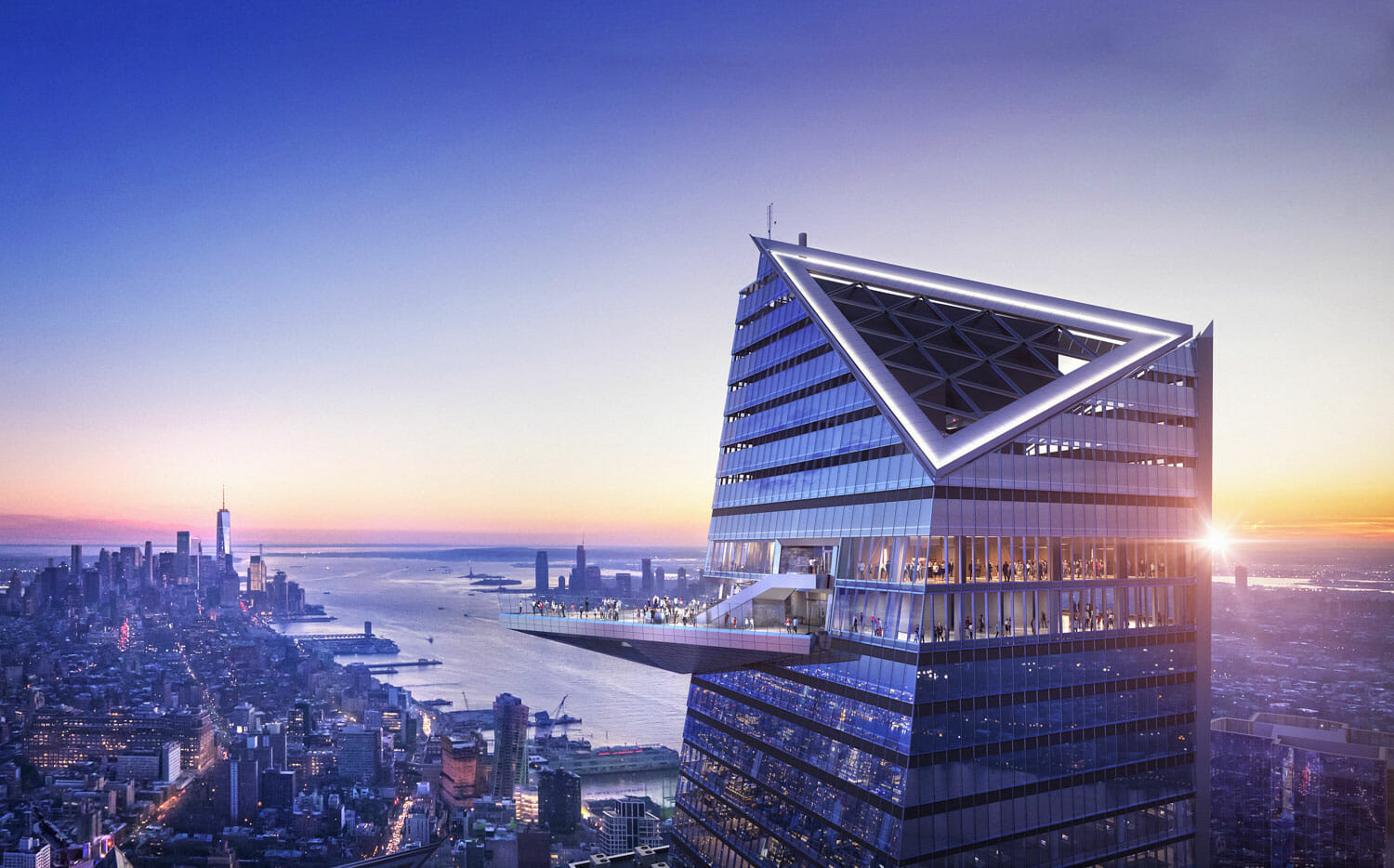 Subir al Edge, el nuevo observatorio de Hudson Yards