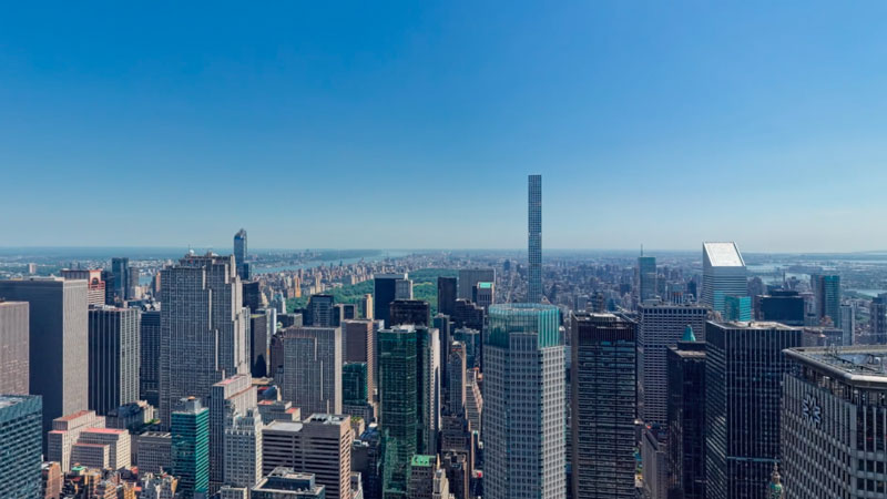 Vistas desde The Summit, el observatorio del One Vanderbilt