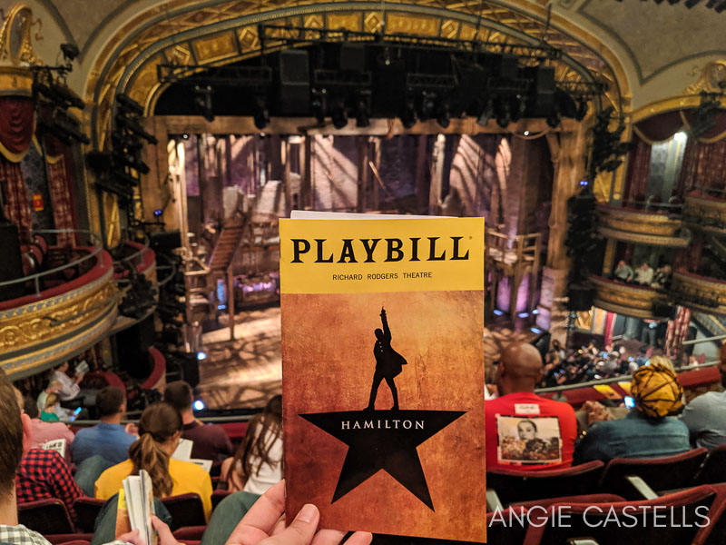 Ver el musical de Hamilton en Broadway