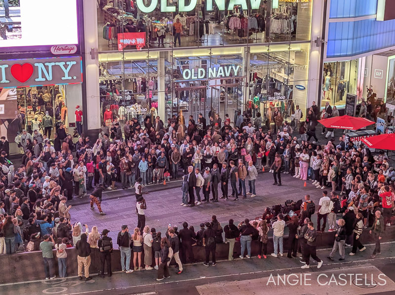 Estafas de Nueva York: un show callejero en Times Square