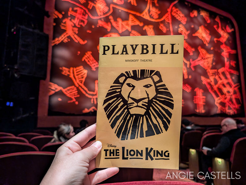 Consejos para ver el Rey Leon en Broadway con niños